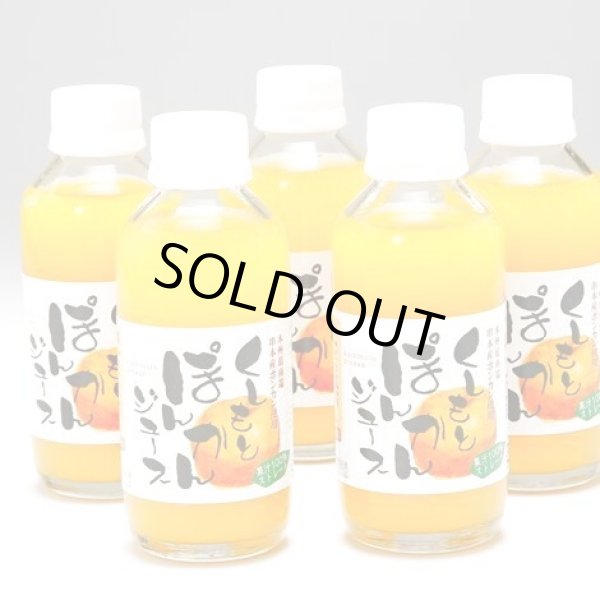 画像1: くしもと ぽんかんジュース　小瓶180ml 5本セット　【重ね山果樹生産加工組合】 (1)